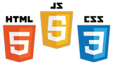 Logos CSS3 Javascript HTML5 W3C
